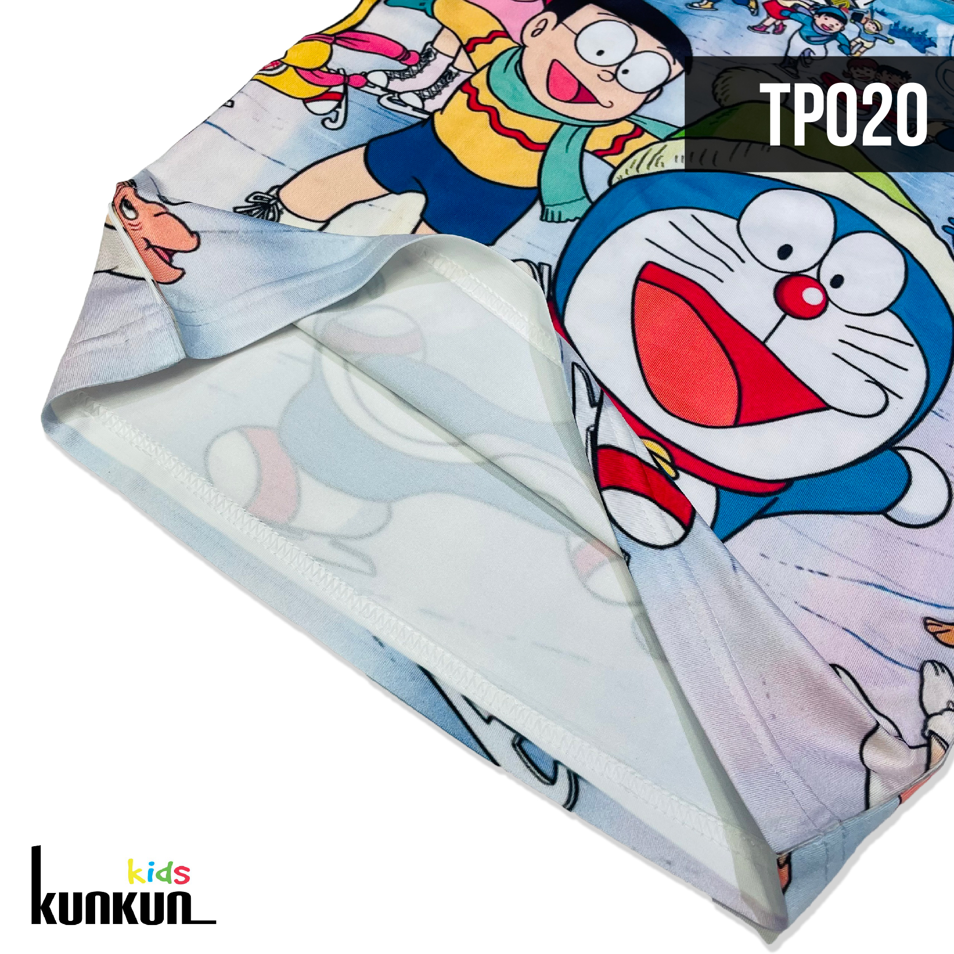 Đồ Bộ Bé Trai Hình Doraemon In 3D 10 (Size