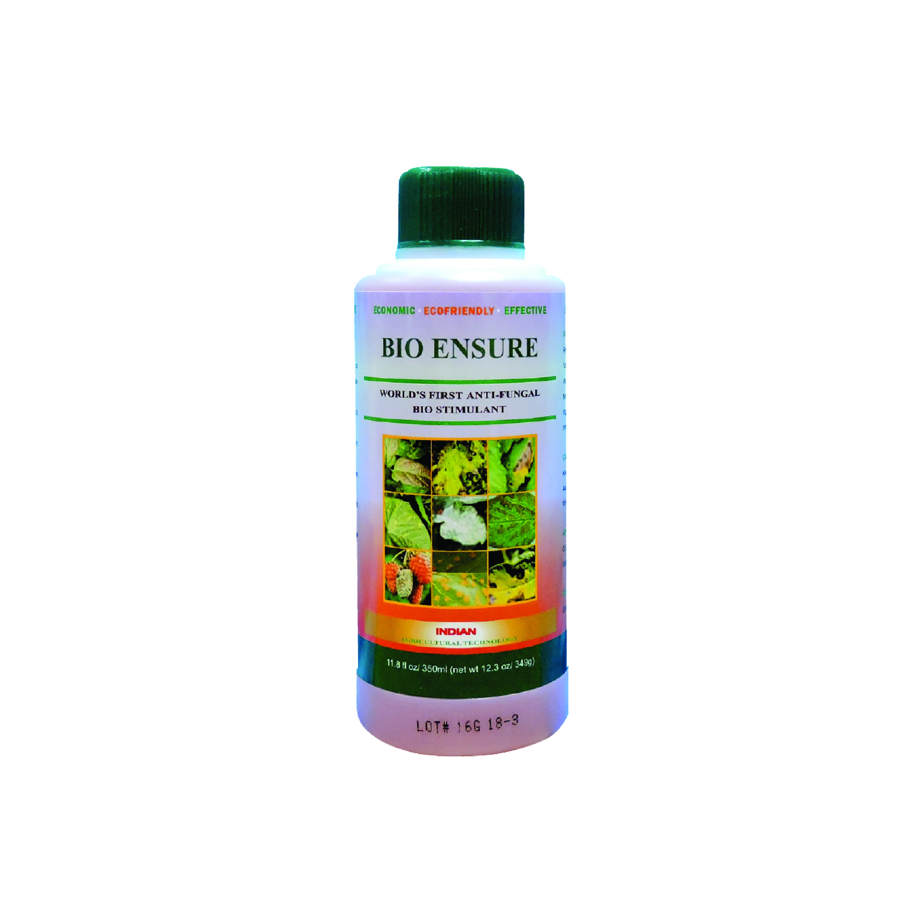BIO ENSURE - Chai 350 ml - Kháng nấm và ức chế các bệnh của cây, cung cấp vitamin thúc đẩy hệ miễn dịch tự nhiên của cây trồng.