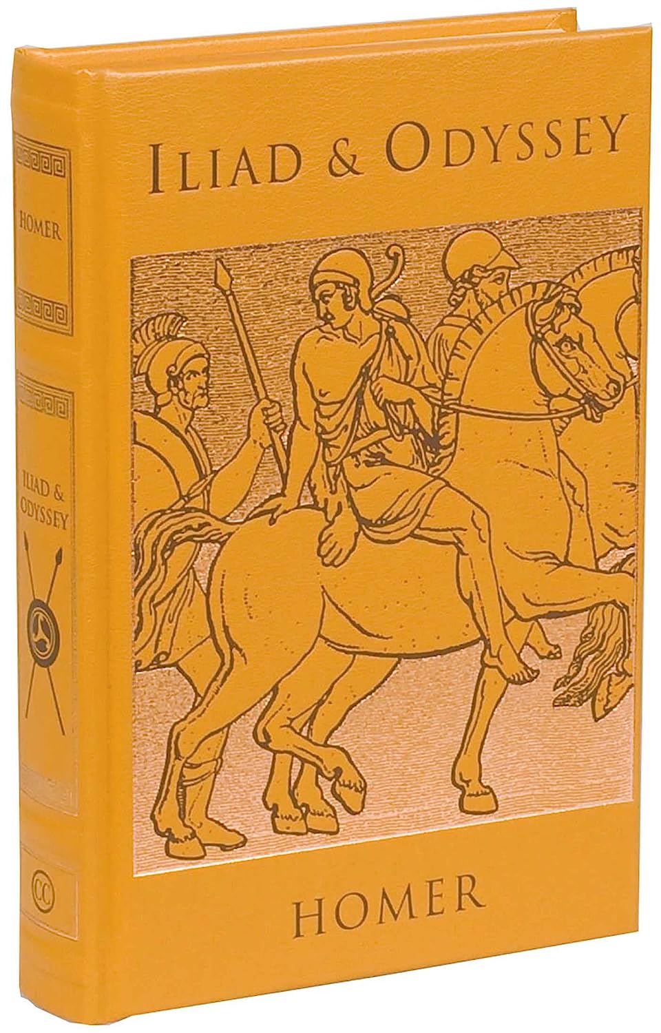 Artbook - Sách Tiếng Anh - Iliad &amp; Odyssey (Leather-bound Classics)