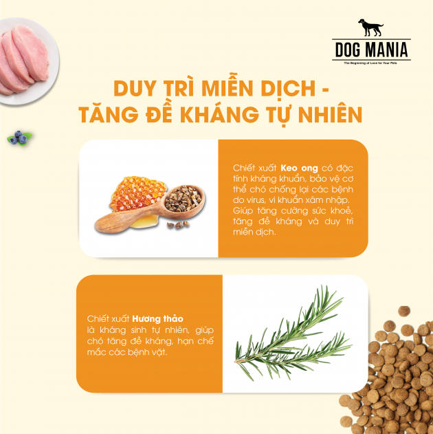 -Thức ăn cho chó mọi lứa tuổi DOG MANIA PREMIUM