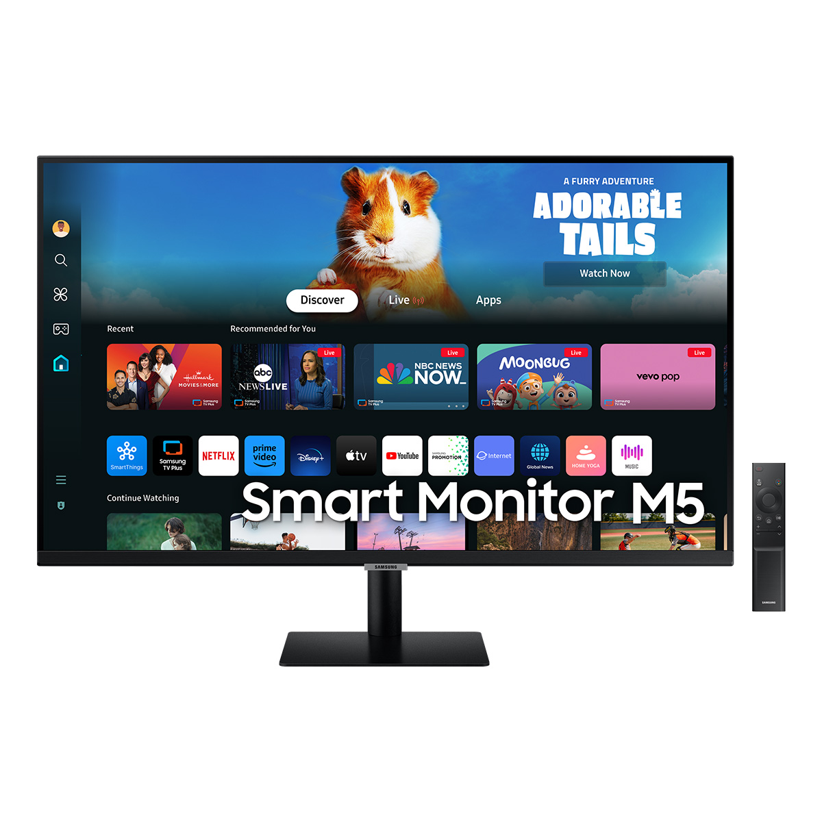 Màn Hình Samsung 32 inch M5 M50D FHD LS32DM500EEXXV - Hàng chính hãng