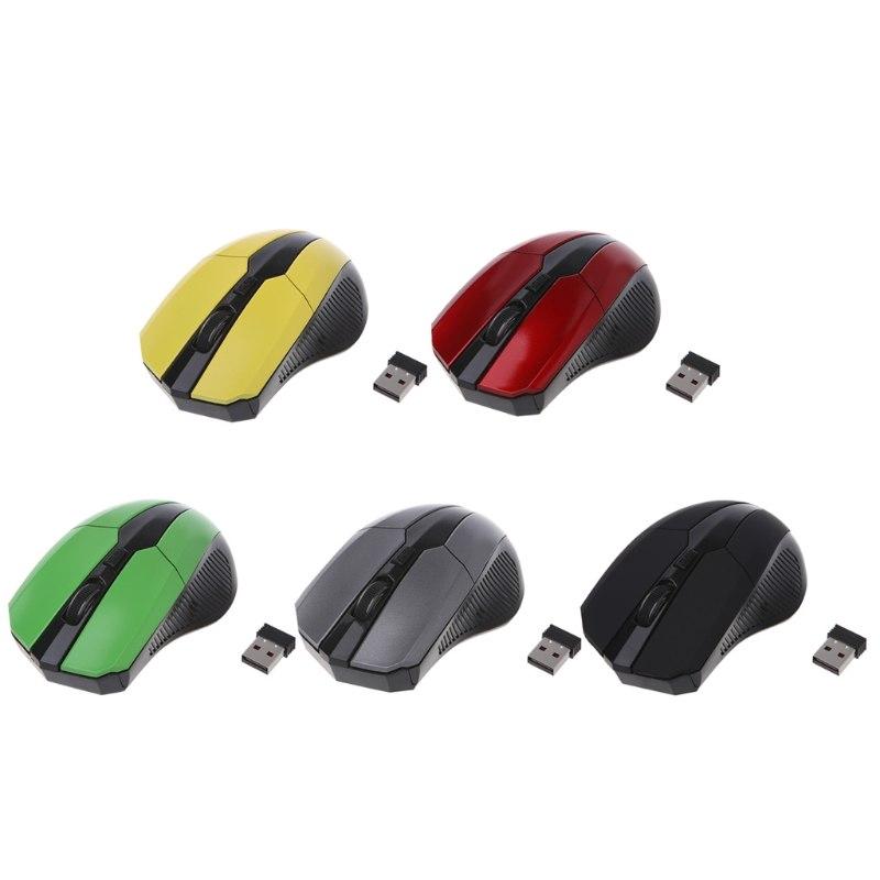 Chuột chơi game 2.4GHz Chuột không dây quang Chuột USB Máy tính PC Chuột