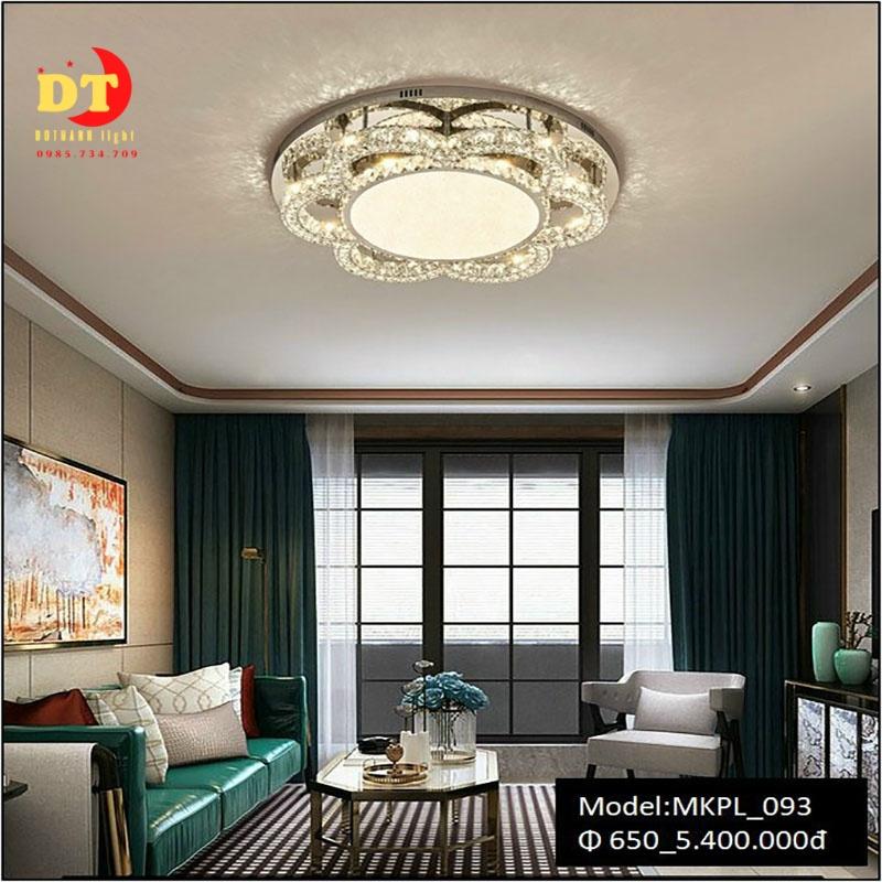 Đèn trần phale phòng khách trang trí cao cấp HTLQ pl