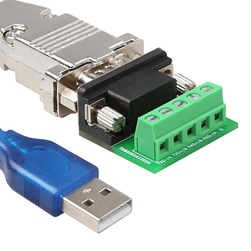 USB2.0 sang RS485 RS422 DB9 Nam Cổng COM Công Nghiệp Cáp Nối Tiếp Thiết Bị Adapter Chuyển Đổi Chống Sét Chipset CH340 ZT485