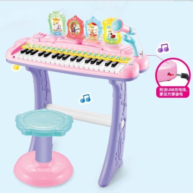 - Đồ chơi đàn organ có micro cho bé