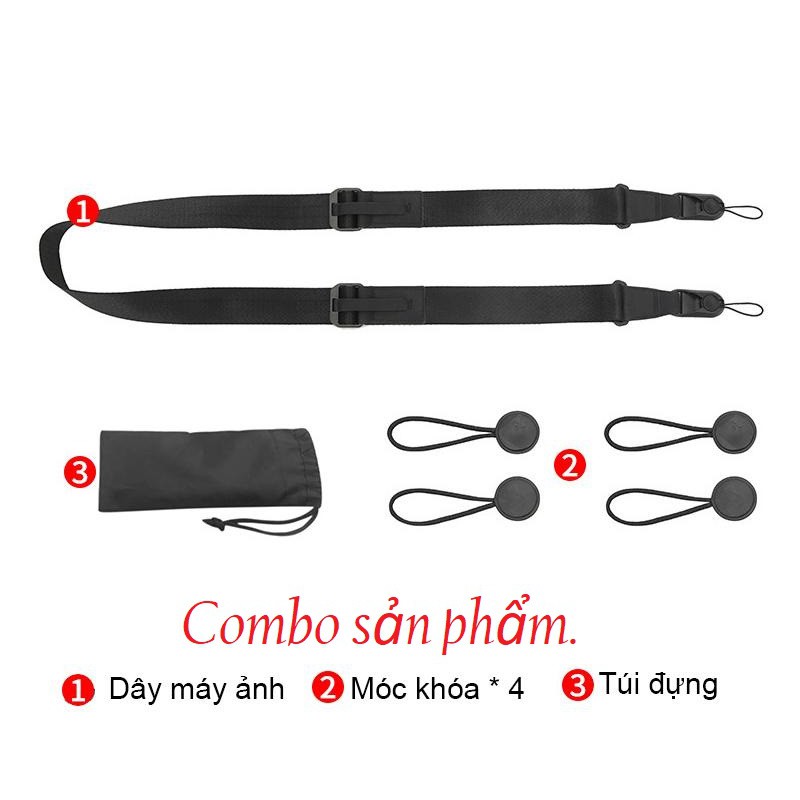 Dây thao tác nhanh dành cho máy ảnh XiuJian - quick release