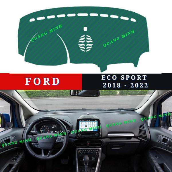 THẢM TAPLO XE FORD ECO SPORT 2018 - 2020, CHẬT LIỆU DA,NHUNG,SIÊU SỢI