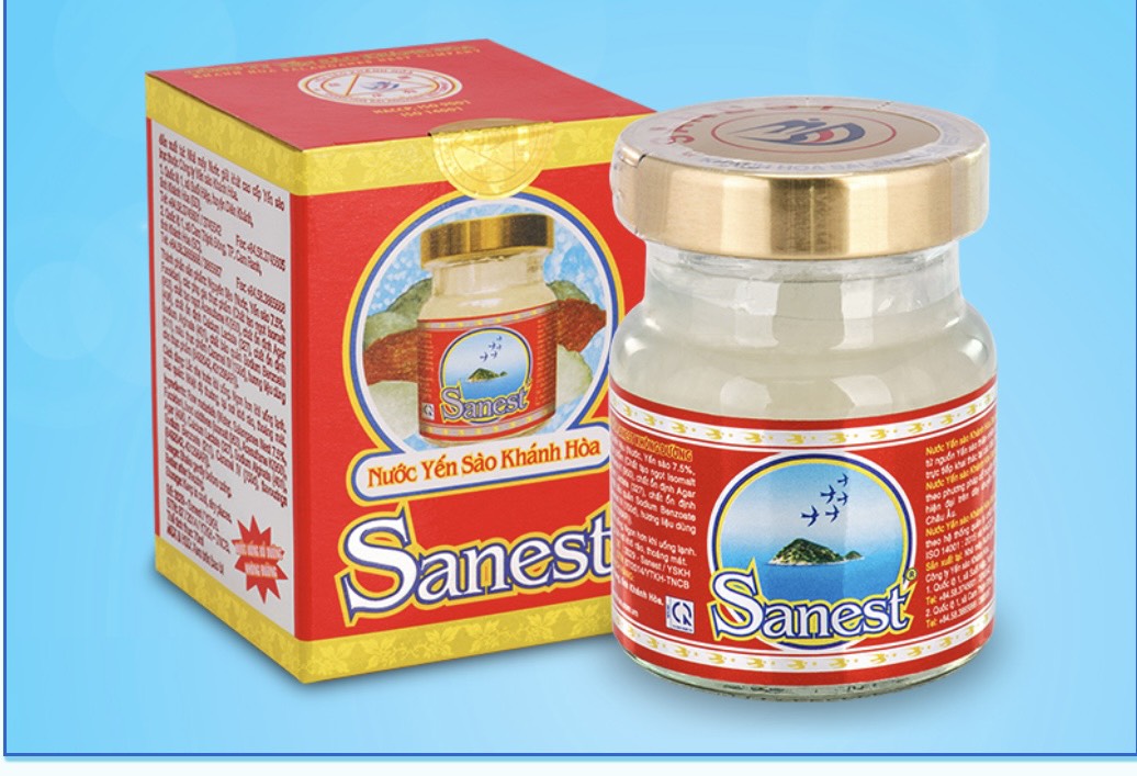COMBO 6 LỌ NƯỚC YẾN SÀO KHÁNH HÒA SANEST LỌ 70ML - 029