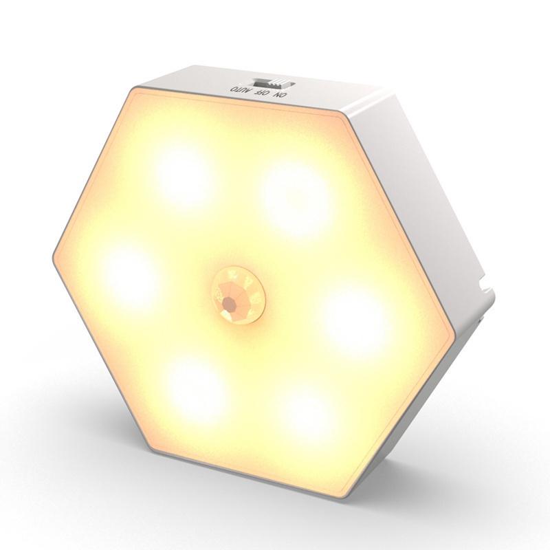 Đèn Led Cảm Ứng Chuyển Động Hồng Ngoại Chạy Bằng Pin