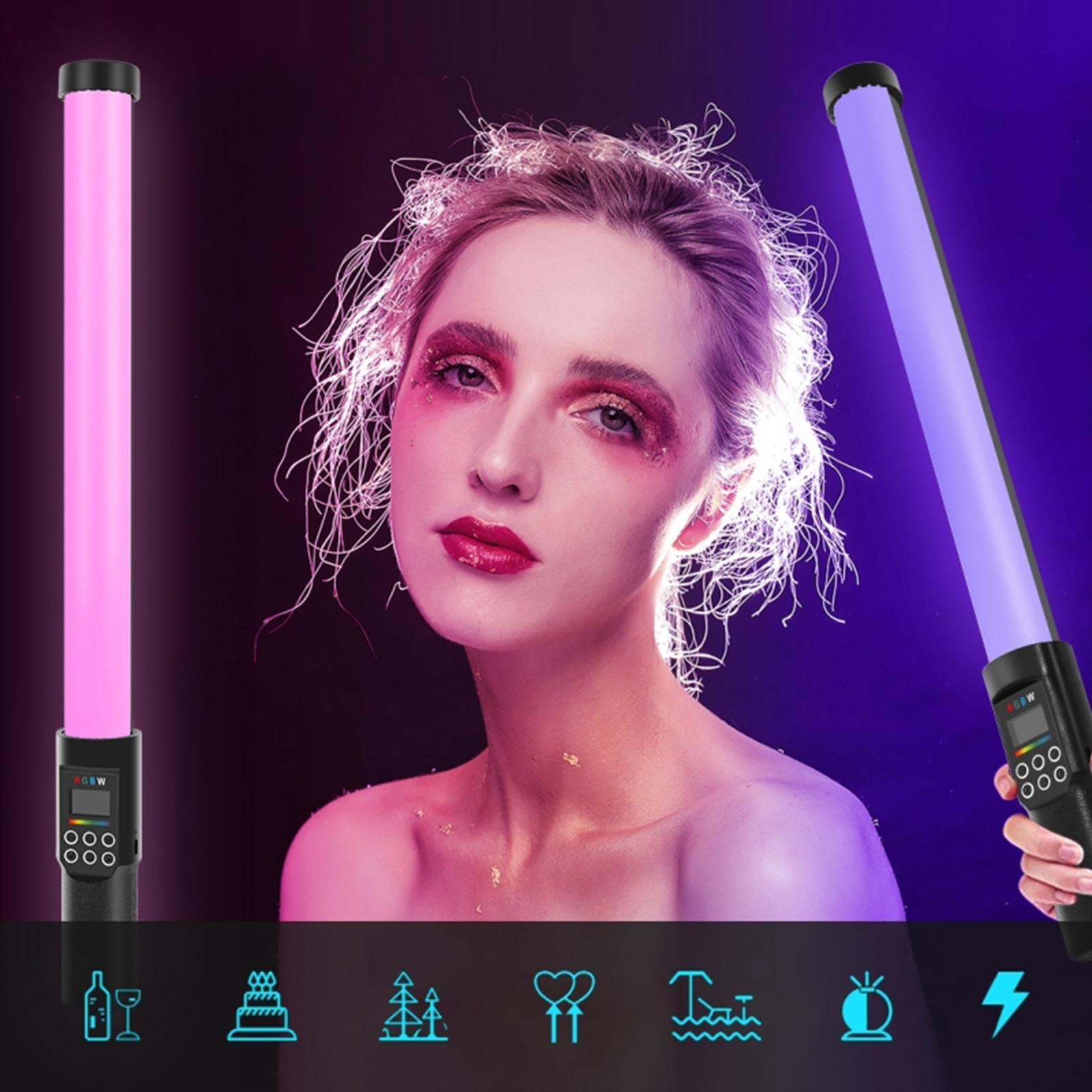 Handheld RGB Photography Light Stick Adjustable
