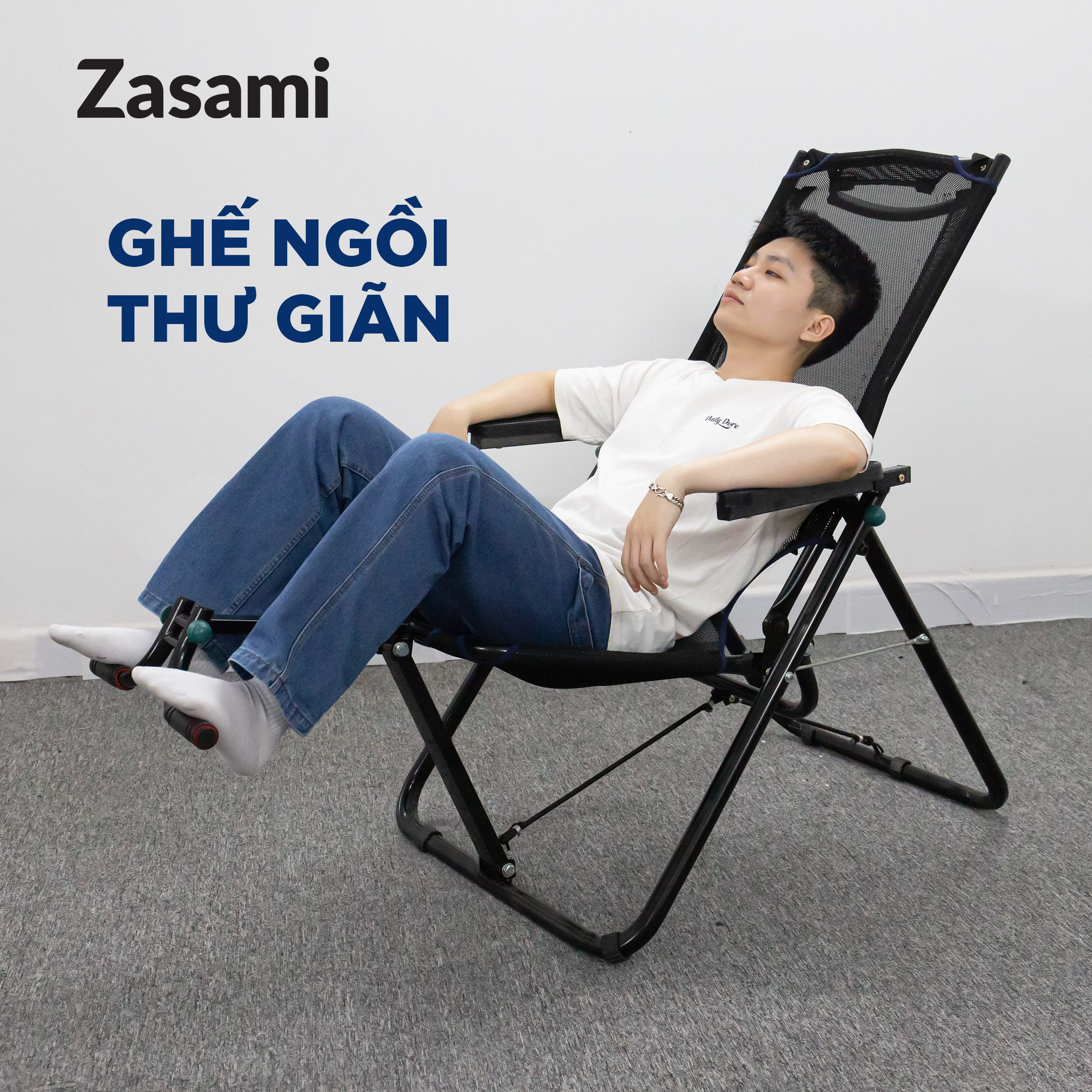 Ghế Thư Giãn Zasami LB Kéo Giãn Lưng Bụng Cho Người Thoát Vị