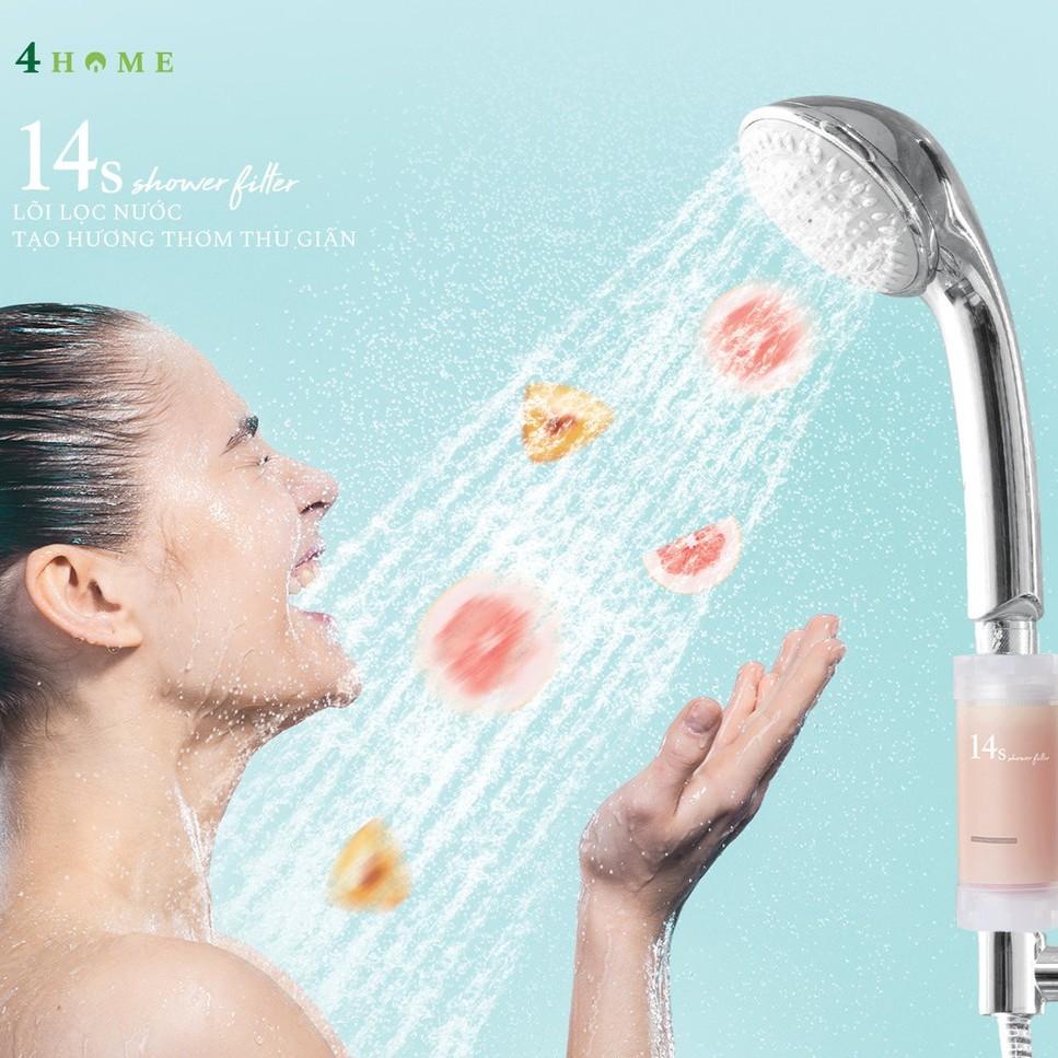 Lõi lọc nước tắm tạo hương thơm lọc Clo dư Yankee Candle 14s shower filter