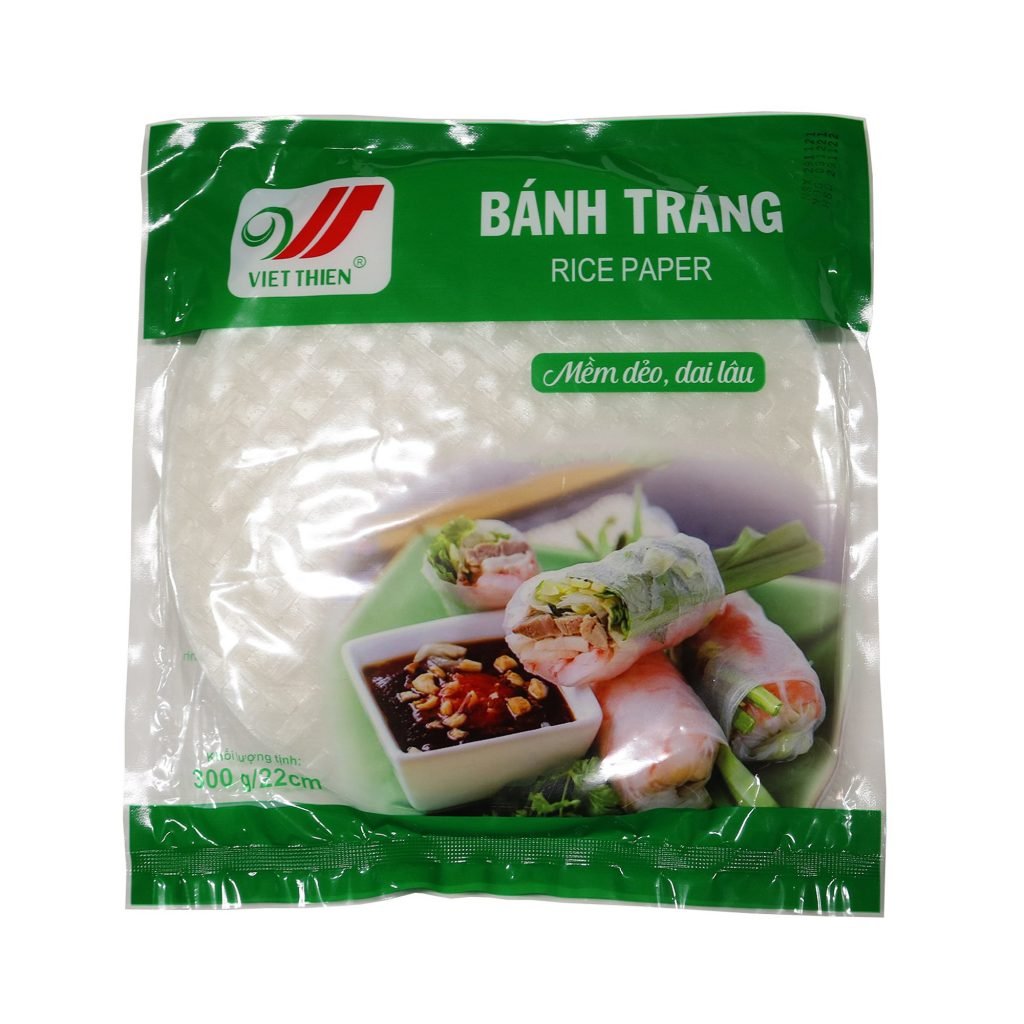 Bánh tráng Việt Thiên 22cm, nhà máy sản xuất và phân phối nông sản Việt Thiên, giá rẻ