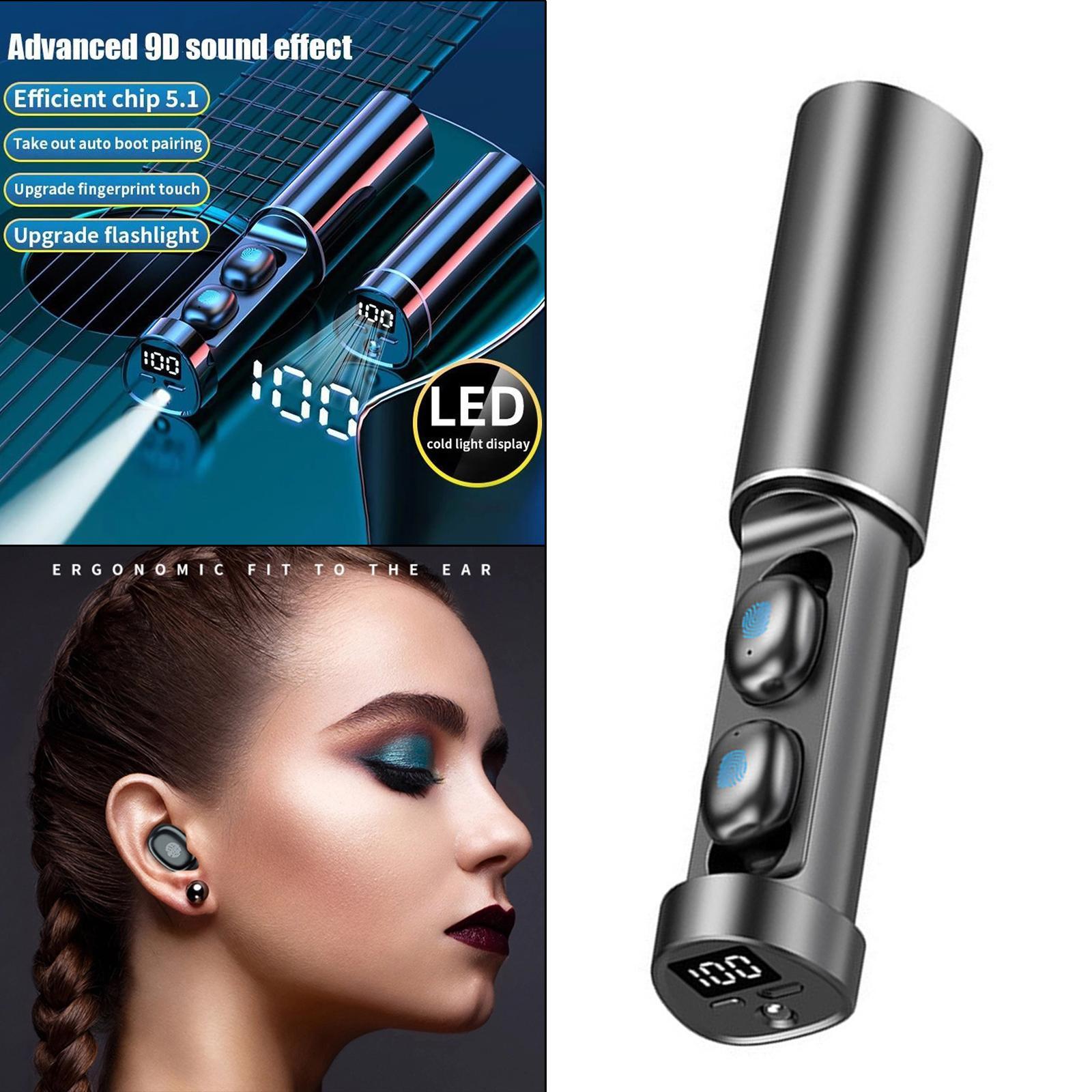 R15 Bluetooth 5.1 True Wireless Built in Mic with Deep Bass