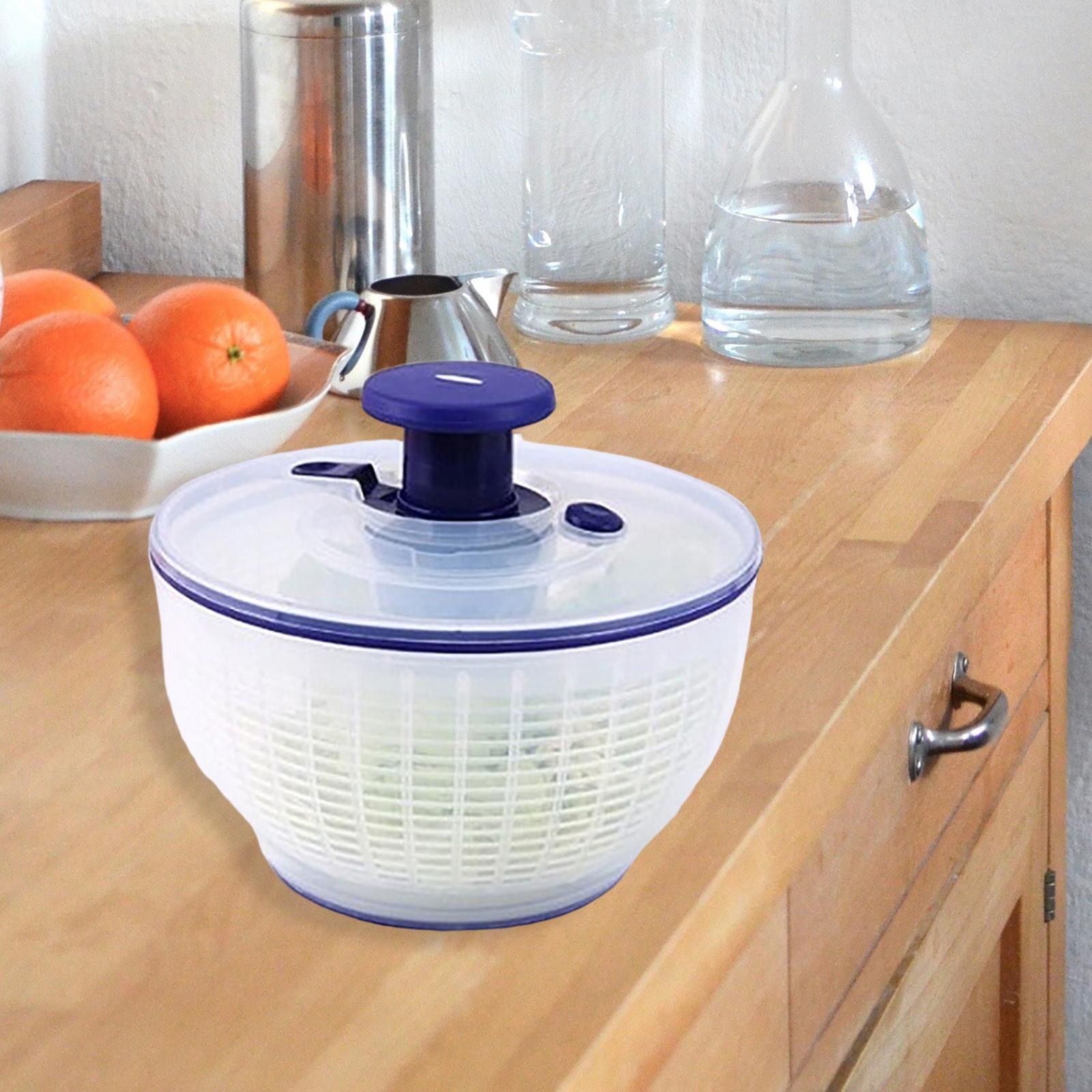 Salad Manual Fruits Vegetables Dryer Drainage Basket