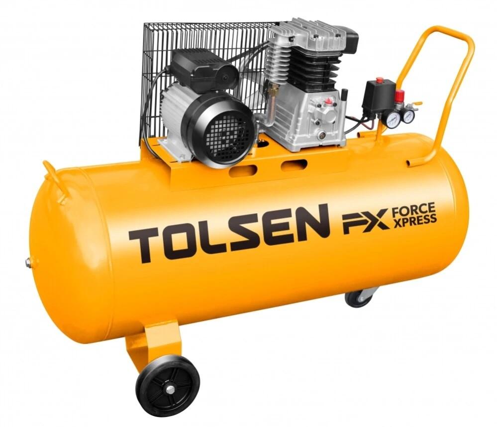 MÁY NÉN KHÍ CÓ DẦU 100L 2200W TOLSEN 73127 - HÀNG CHÍNH HÃNG