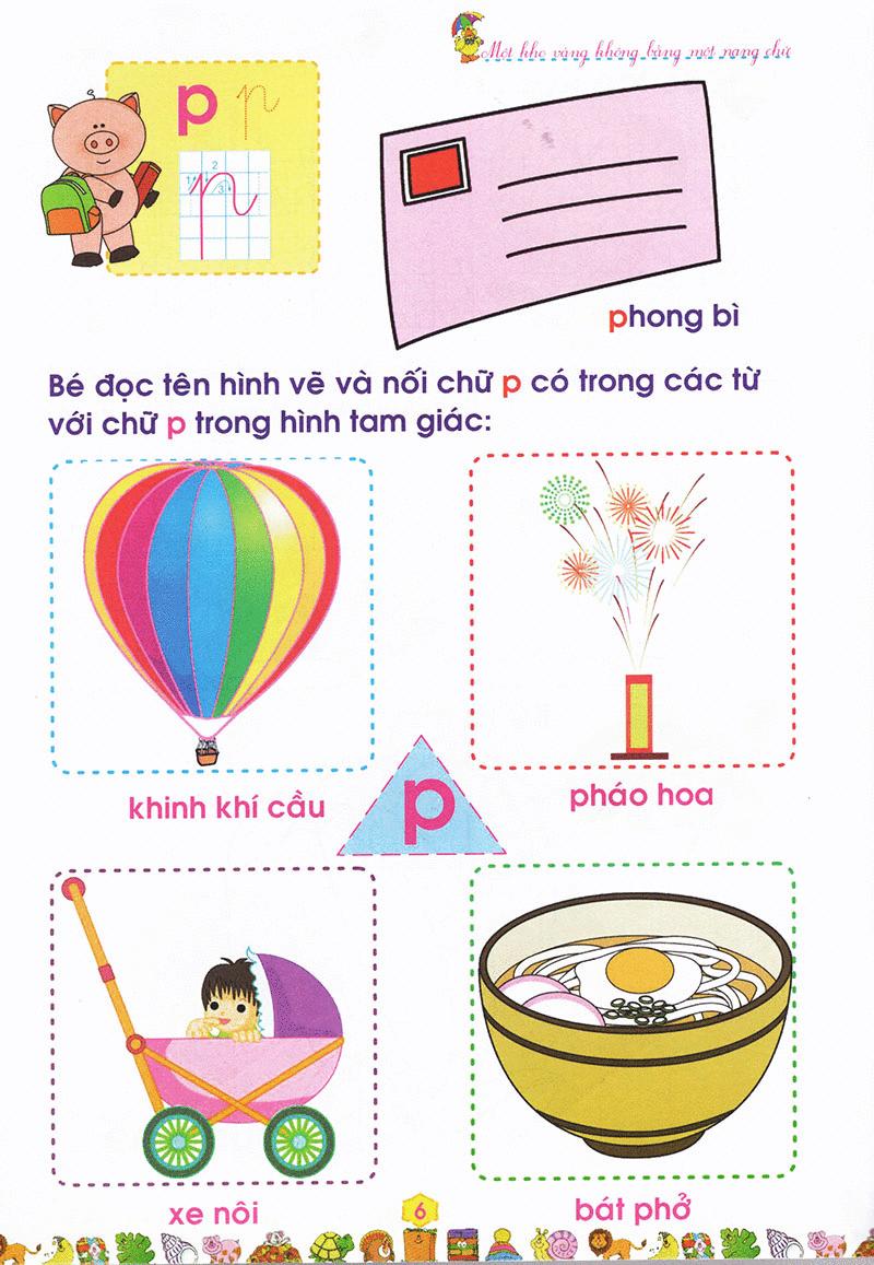 Bé Vào Lớp 1 - Tập Tô Chữ Cái (Quyển 3)