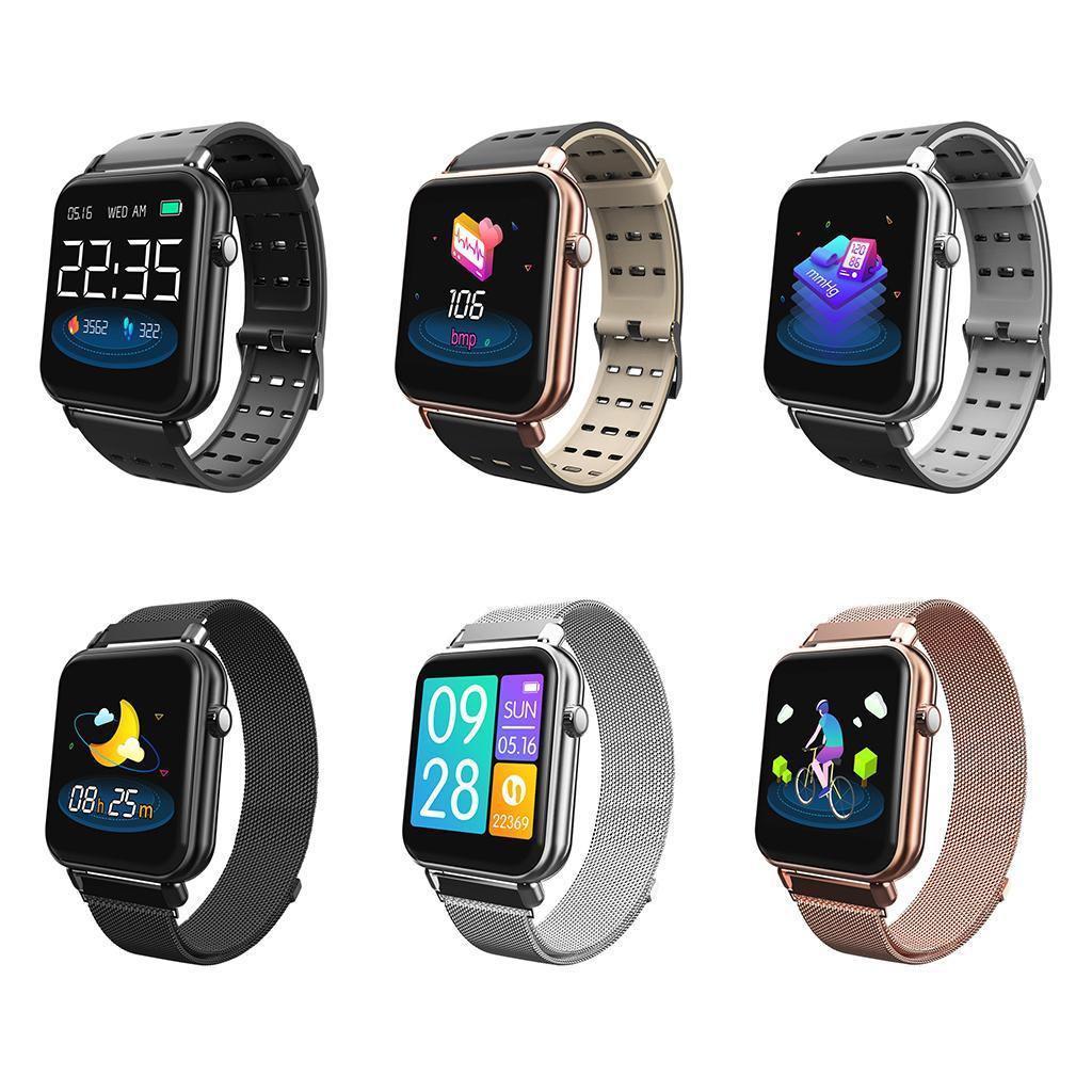 Fitness Smart Watch Bluetooth Activity Tracking Sports Watch with Heart Rate Monitor Blood Pressure Oxygen for Running Riding IP67 Waterproof