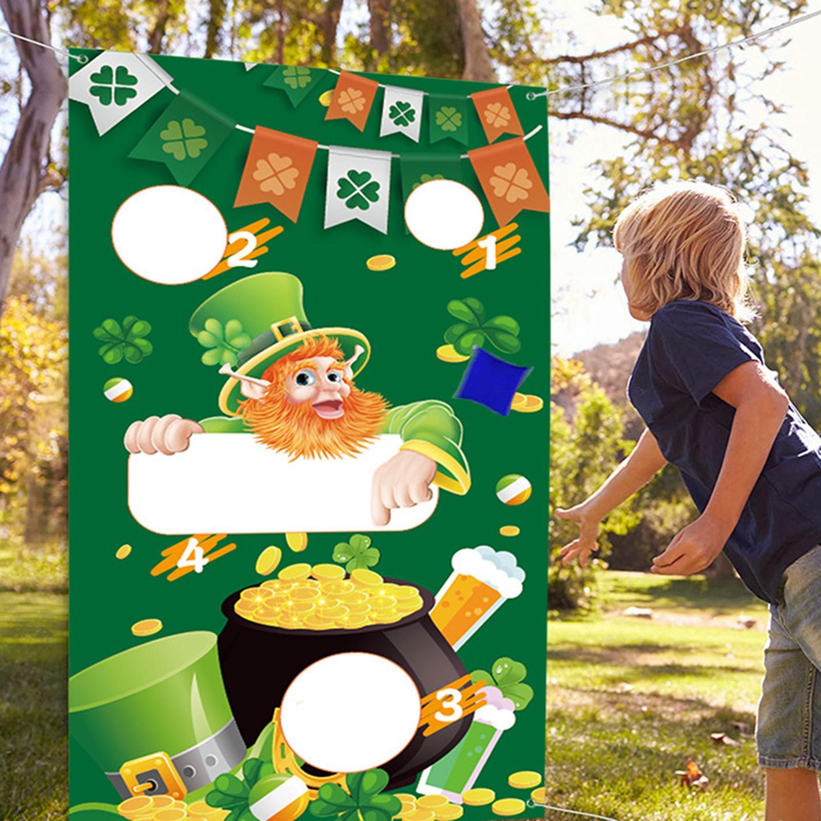 Party Toss Game Flag Party Game Favors Photo Prop for Activities Kids Adults