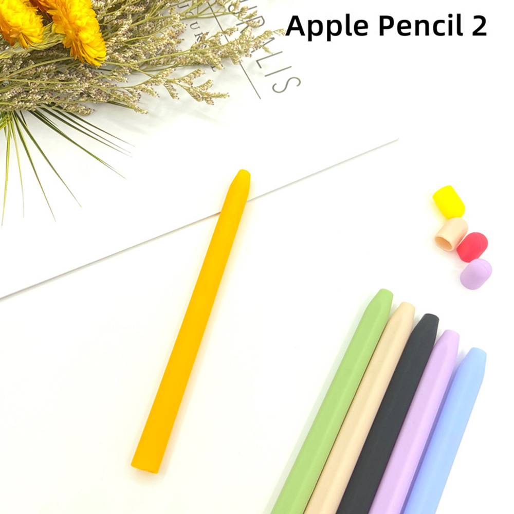 Ốp silicon TPU bảo vệ Apple Pencil 2 bút cảm ứng kiểu bút chì ipad máy tính bảng Dan House –Hàng chính hãng