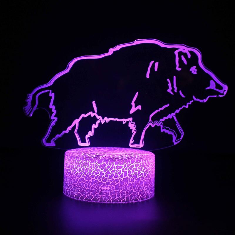 Đèn Led 3d Trang Trí Phòng Ngủ Cho Bé