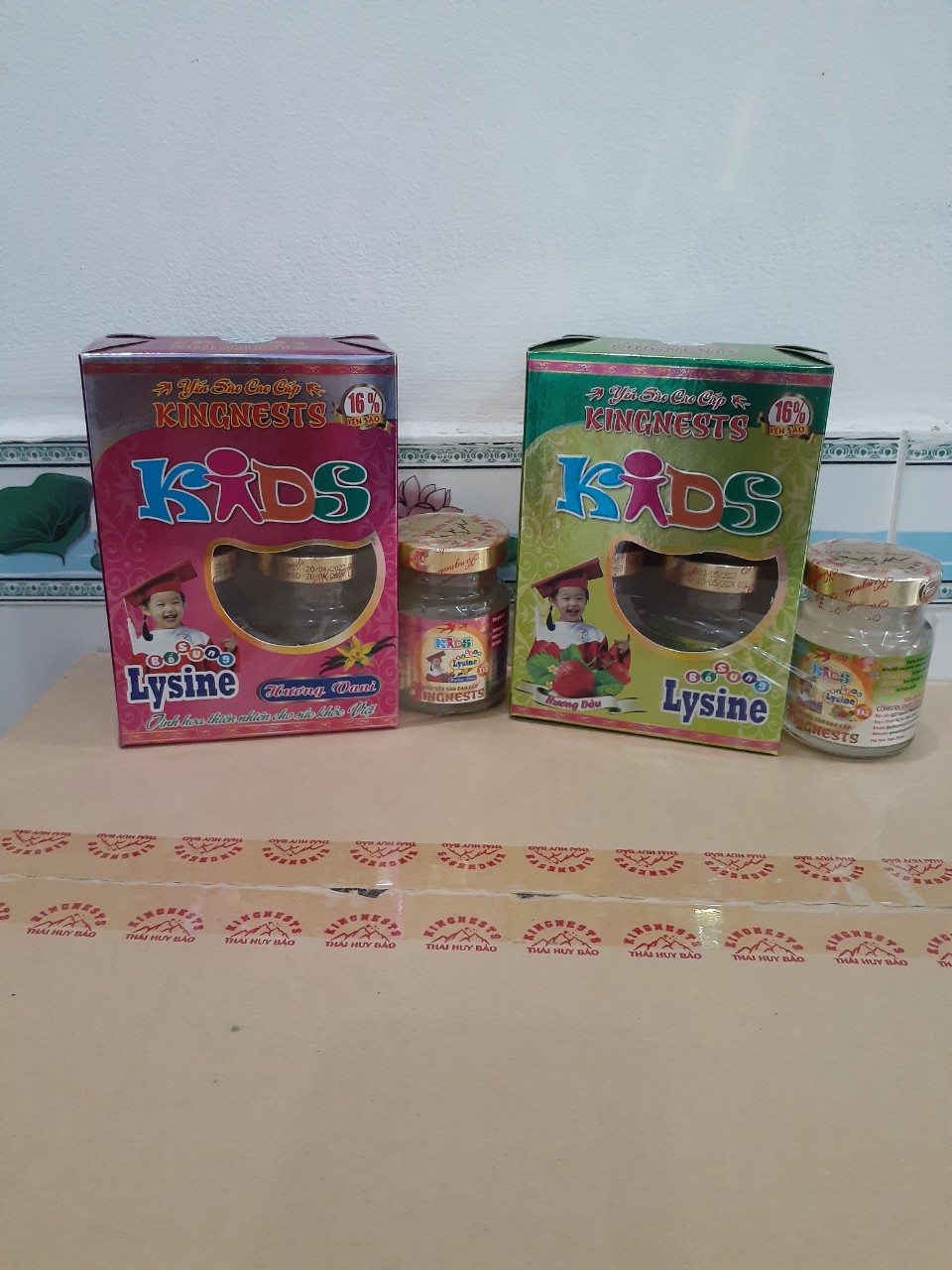 Yến Kids Kingnest - 1 lốc 5 hủ x 70ml