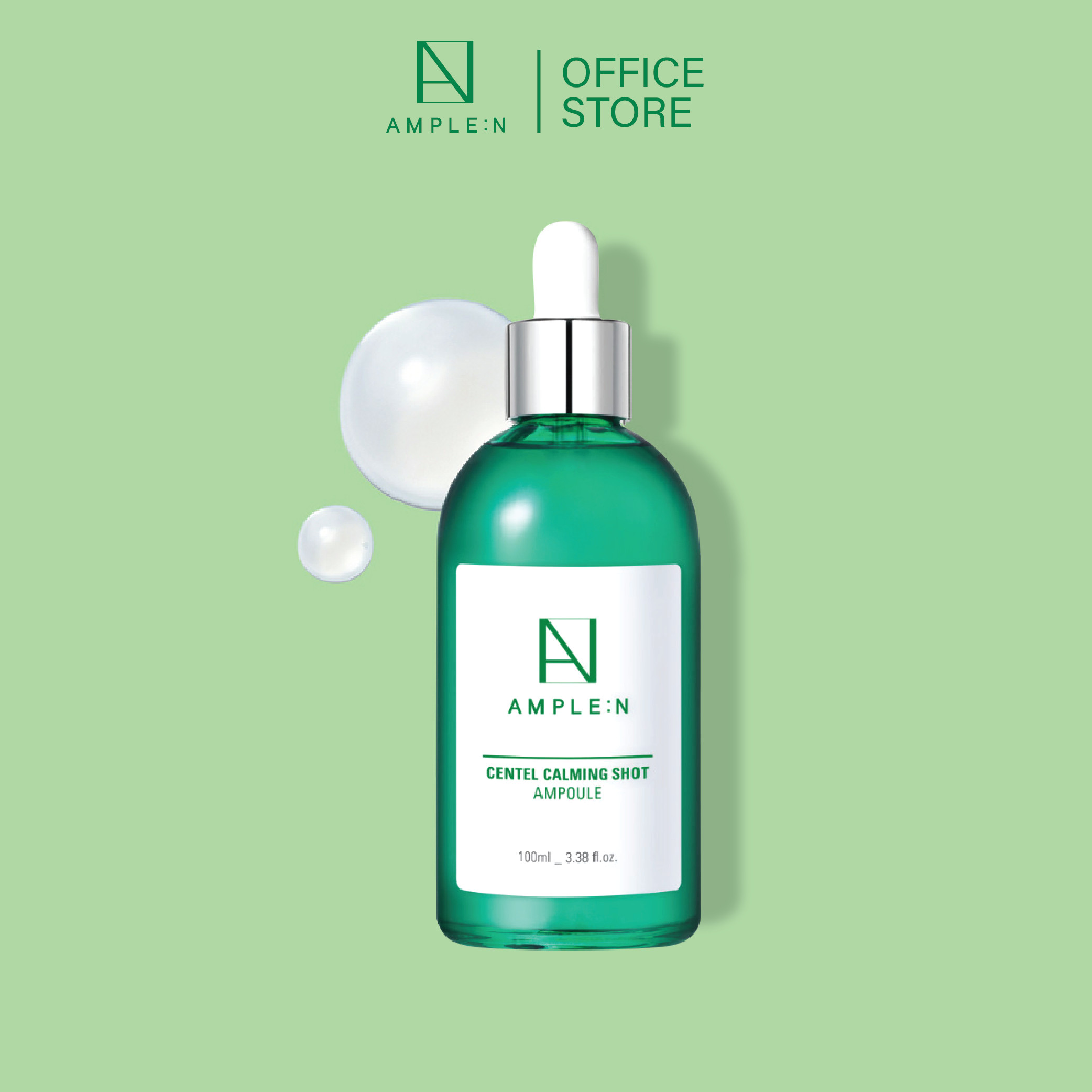 Tinh chất rau má làm dịu da AMPLE:N Centel Calming Shot Ampoule