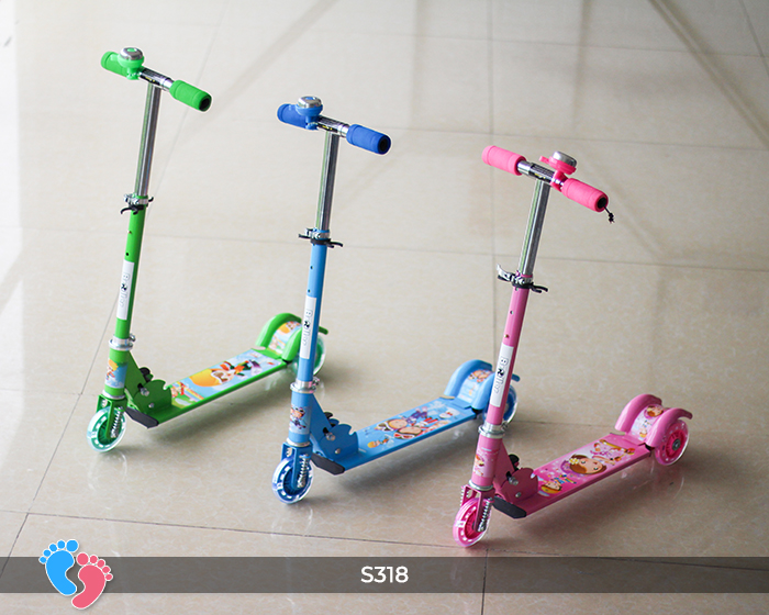 Xe trượt Scooter 3 bánh cho bé Broller BABY PLAZA S318-1