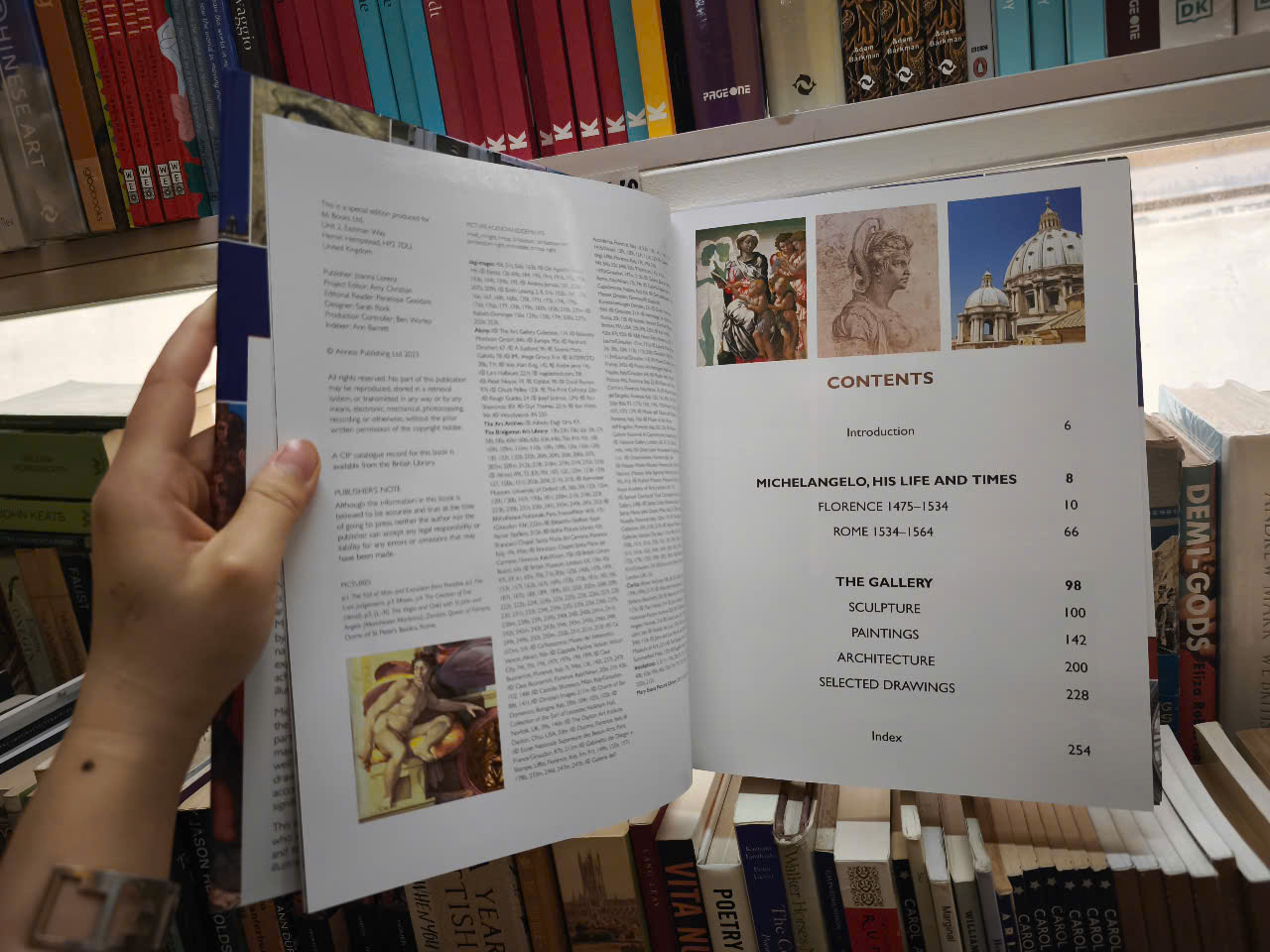 Sách - The Life and Works of Michelangelo by Rosalind Ormiston