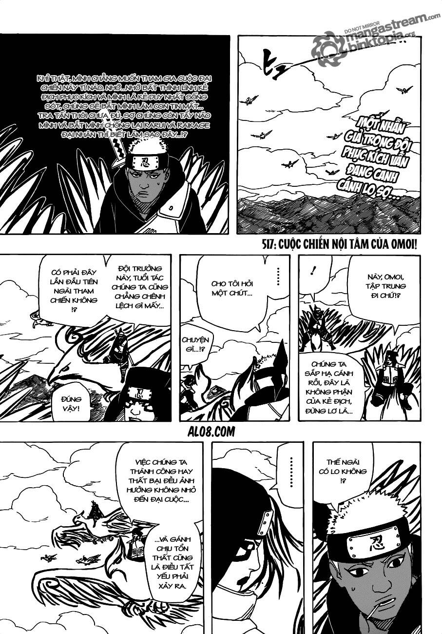 naruto - cửu vĩ hồ ly chapter 517 1
