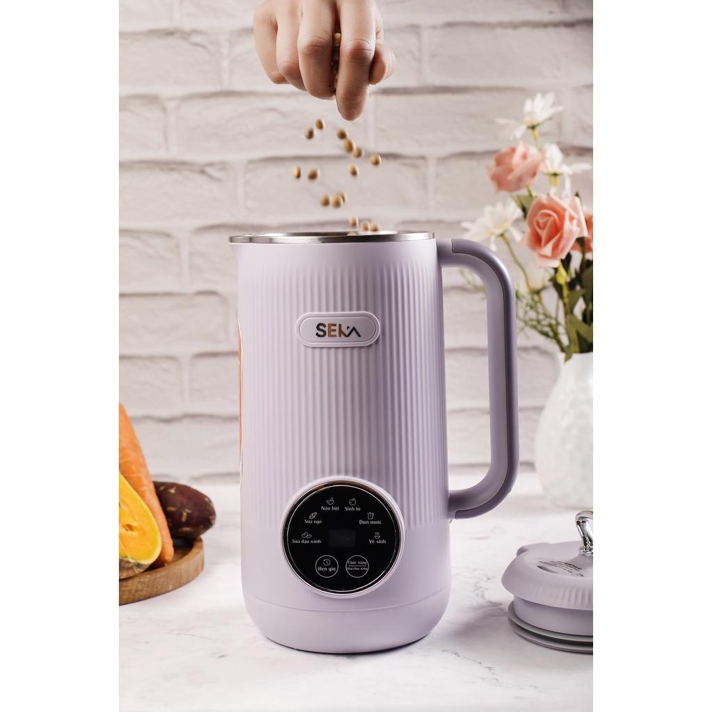 [Hàng Chính Hãng] Máy làm sữa hạt mini Máy nấu sữa hạt đa năng Seka SK320 600ml công suất 600W 6 chức năng bảo hành 12 tháng chính hãng