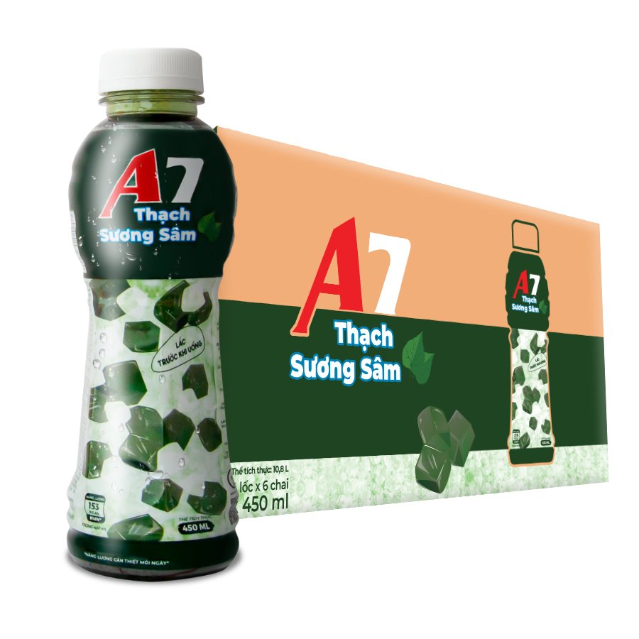 Nước Sương Sâm A7 Chai 450ml - Thùng 24 Chai
