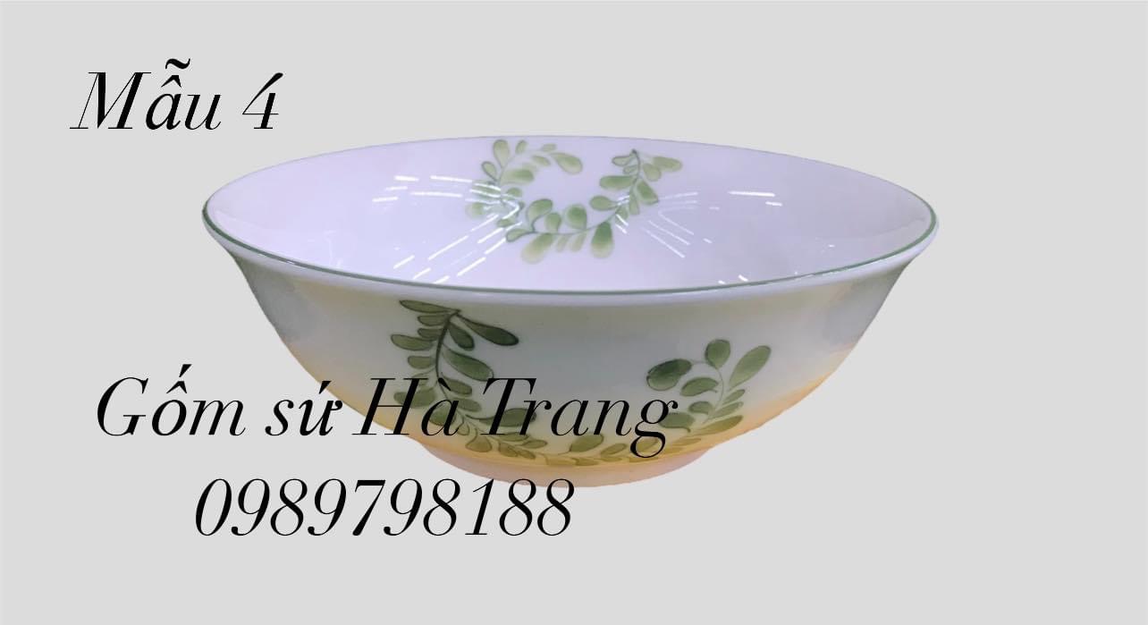 Tô cháo tô bún chả gốm sứ Bát Tràng cao cấp