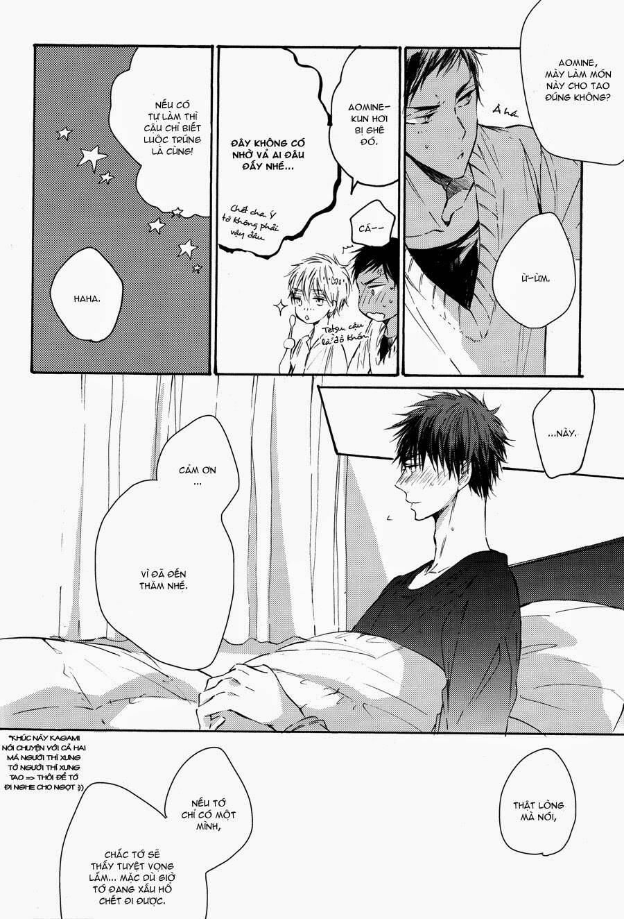 kuroko – tuyển thủ vô hình: good night darling chapter 1 20