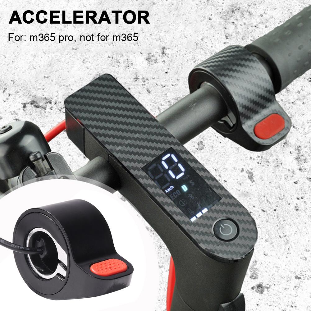 Máy tăng tốc tốc độ xe tay ga điện tử cho Xiaomi Pro M365 SCOOTER MILE SAUCTORIES Trình kích hoạt xe tay ga quay số Solid Color: Black