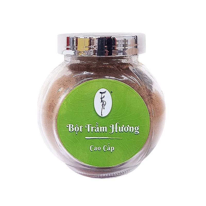 Bột Xông Trầm Hương Cao Cấp - Từ trầm hương nguyên chất - 50g - Kháng khuẩn - Làm sạch không khí - Phương pháp hội đồng Y dược Việt Nam Khuyên Dùng - Nhang Xanh