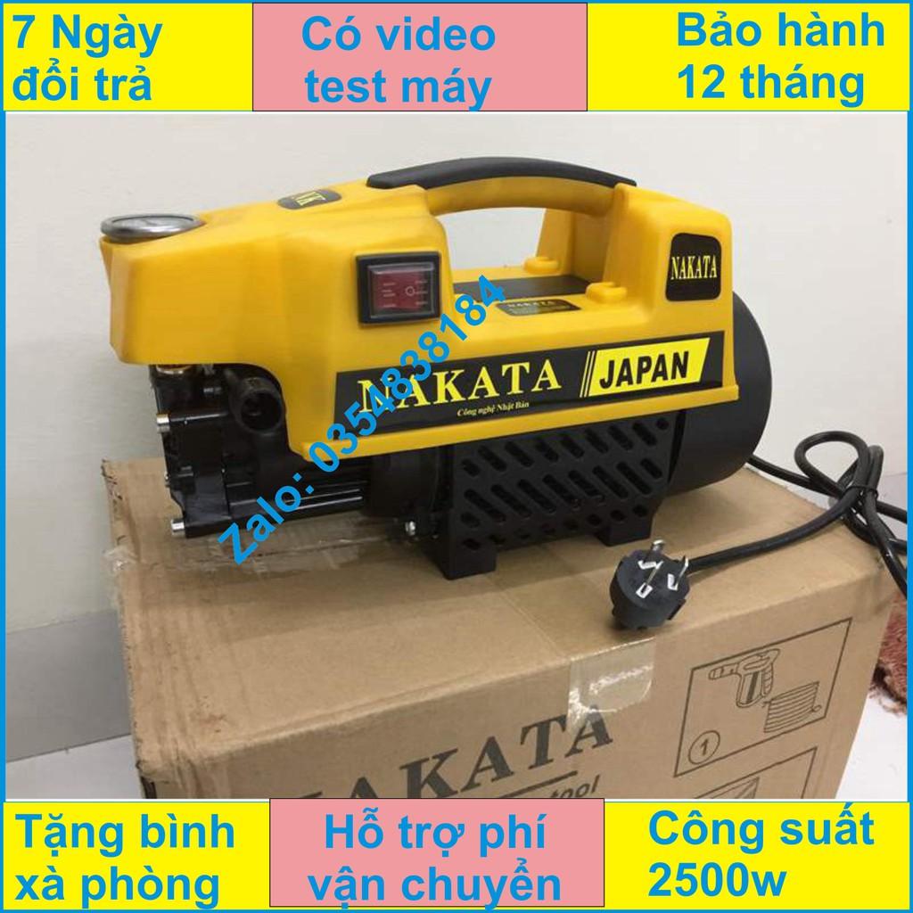 rửa xe  công xuất NAKATA 2500w - Hàng mới về