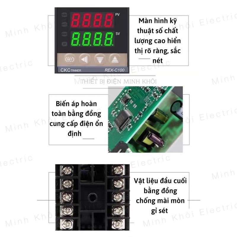 Bộ Điều Khiển Nhiệt Độ RKC Rex-C100,Rex-C700, Đồng hồ nhiệt, bộ khống chế, ngõ ra rơ le, relay, timer