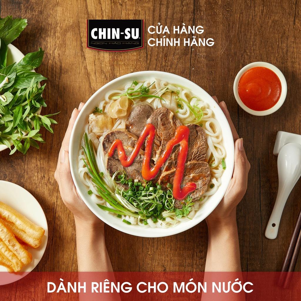 Tương ớt CHIN-SU Bùng Vị Phở Bún Miến Chai 235g