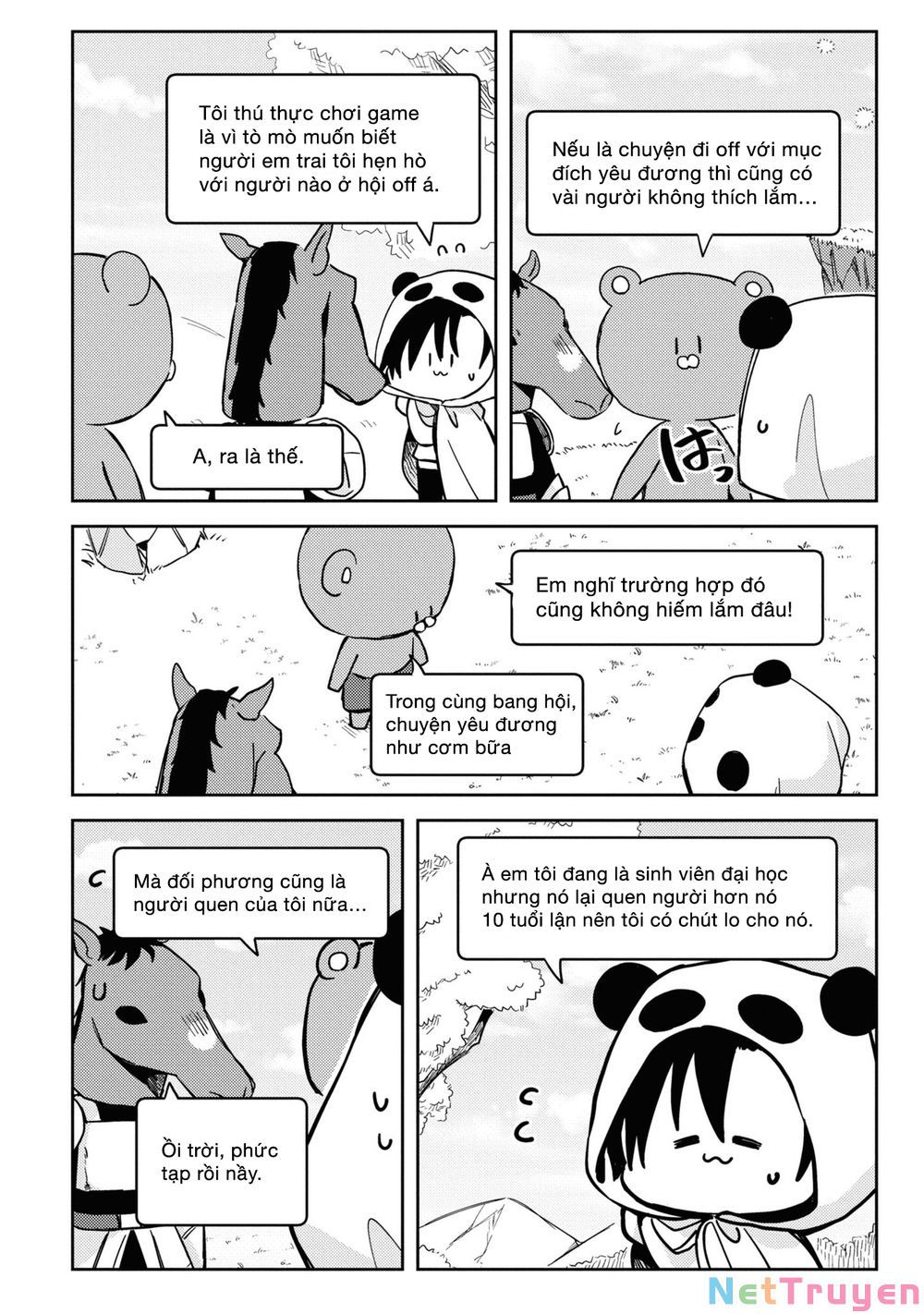 đồng đội game online, té là ngài sếp khó tính chapter 23 10