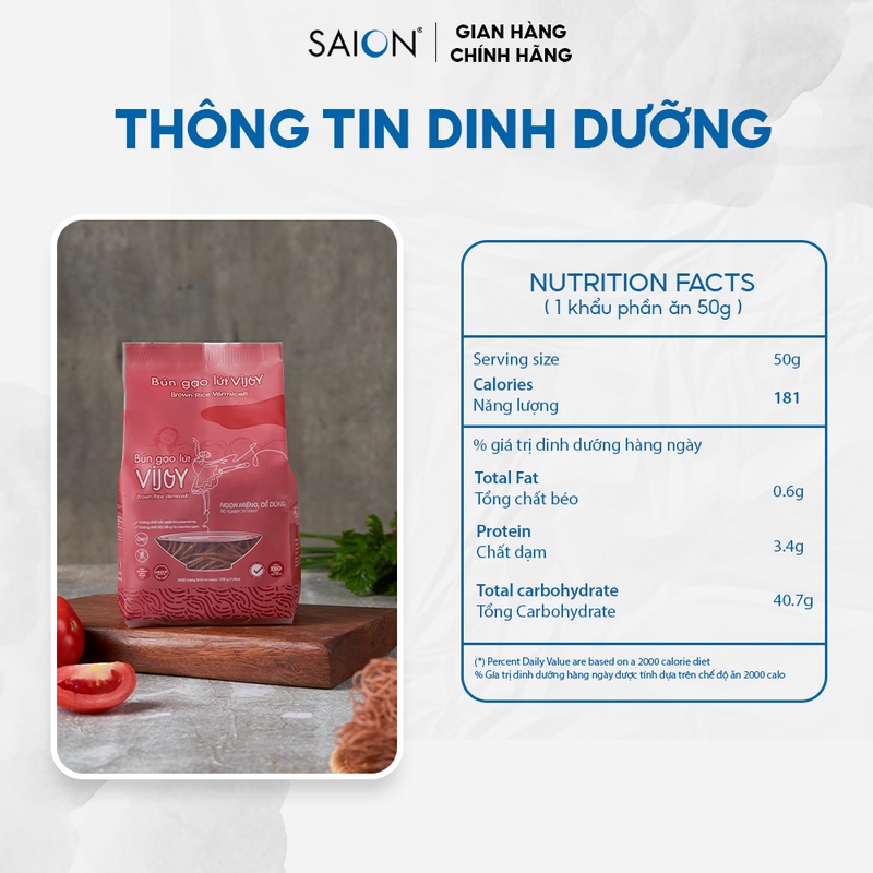 Combo Gạo Bún Nui Lứt VIJOY Dáng Ngọc