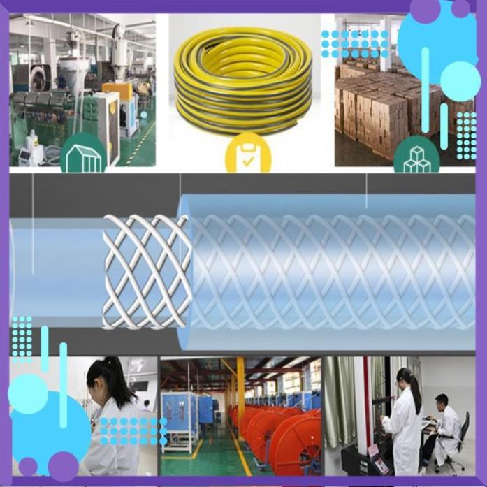 Vòi Xịt Nước️ Bộ dây vòi xịt nước rửa xe, tưới cây , tăng áp 3 lần, loại 20m 206701-1 đầu đồng, cút, nối đen