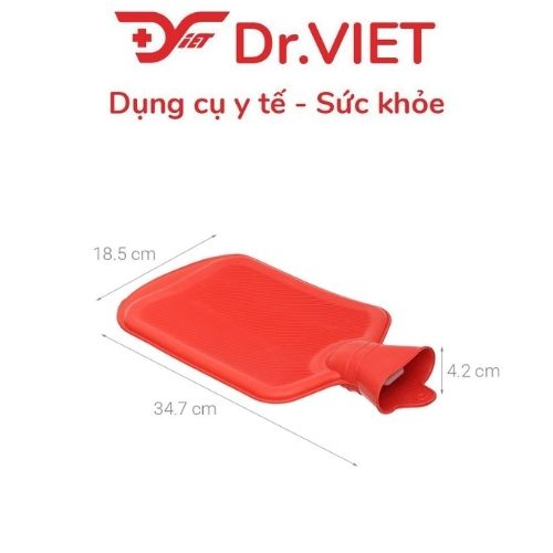 Túi chườm cao su 2000ml