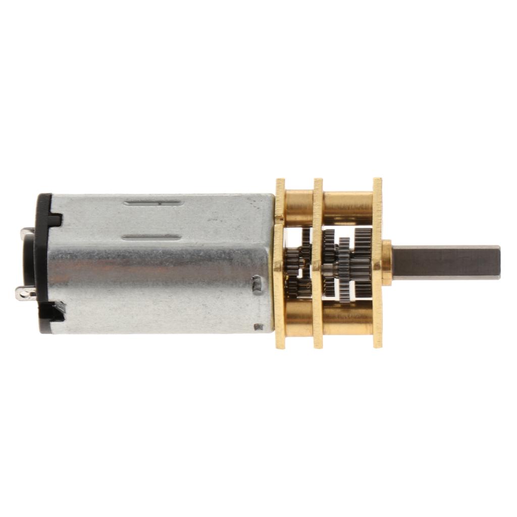 DC 12V Mô-men Xoắn Cao Con Sâu Thiên DC Hộp Số Giảm Tốc Độ Động Cơ DC
