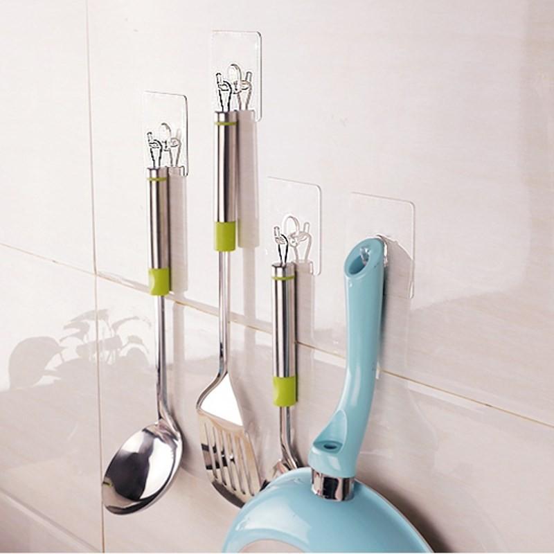 Móc dán tường trong, siêu dính siêu rẻ chịu lực lớn.