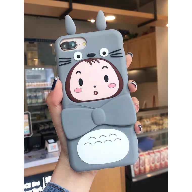 Ốp lưng gấu nơ kèm giá đỡ Cho Dòng iphone X / XS MAX / 8 PLUS / 7 PLUS