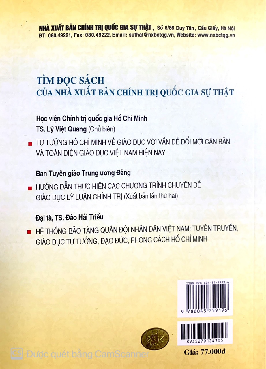 Đổi mới giáo dục lý luận chính trị cho học viên sĩ quan kỹ thuật quân sự hiện nay theo tư tưởng Hồ Chí Minh