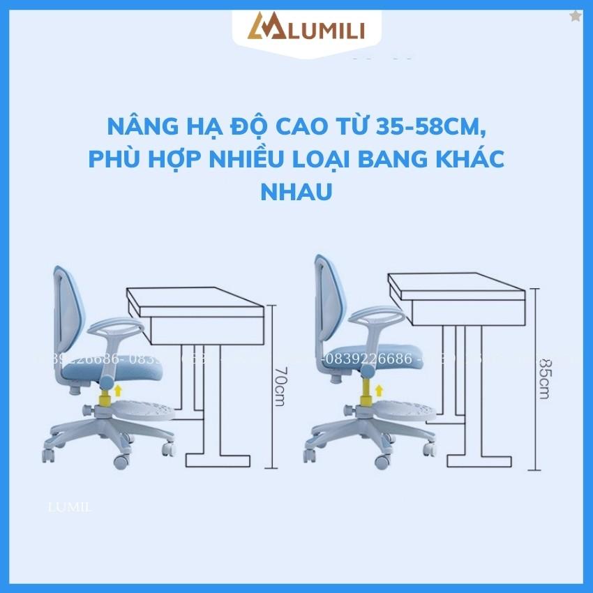 Ghế chống gù chống cận thông minh cho bé lumili M2