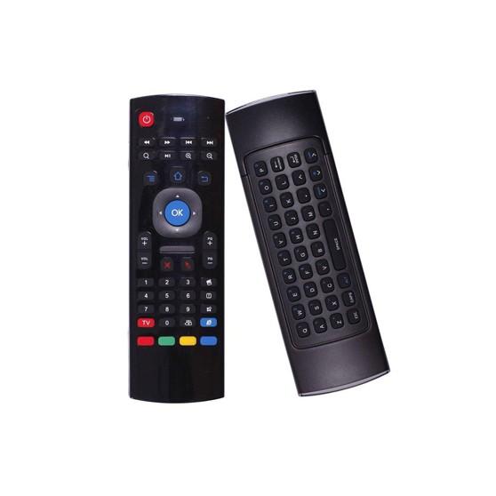 Chuột Bay Kiêm Bàn Phím Không Dây Và Remote Thông Minh Air Mouse Km800 (MX3) Cao Cấp