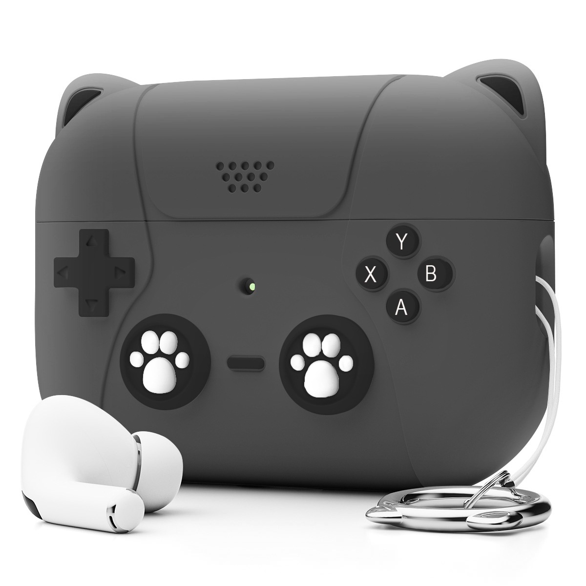 Bao Case Ốp Kiểu Tay Cầm Game Tai Mèo cho Airpods Pro 3 - Hàng Chính Hãng